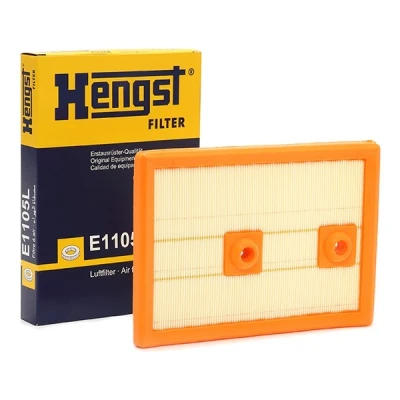 Afbeelding van HENGST Filter E1105L Luchtfilter 31 191 269 insert VOLKSWAGEN: Tiguan Allspace, Golf 7, Polo V Hatchback, AUDI: Q3, Q2, A3 Hatchback