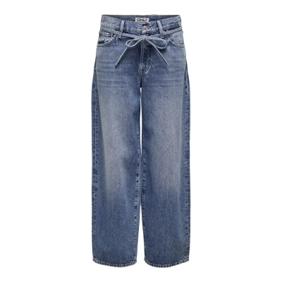 Afbeelding van ONLY Relaxed fit jeans, Dames, Maat: 28x32, Medium blue denim