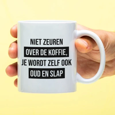 Afbeelding van Mok Niet Zeuren Over De Koffie