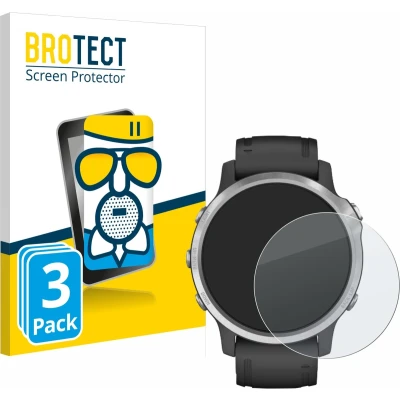 Afbeelding van BROTECT Screenprotector voor Garmin Fenix 6S / Pro Folie Beschermfolie Beschermglas matte (3 Stuks)