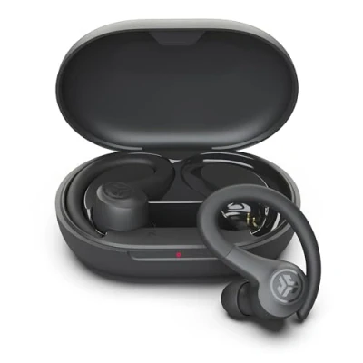 Afbeelding van JLab Go Air sport hardloophoesje echte draadloze bluetooth hoofdtelefoon, gehaakte hoofdtelefoon voor en sportschool, 35 uur batterijduur, IP55 zweetbestendig,