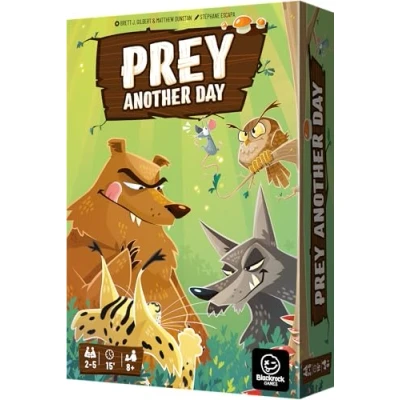 Afbeelding van Blackrock Games Prey Another Day gezelschapsspel bluffspel spel vanaf 8 jaar speelwiese, wit