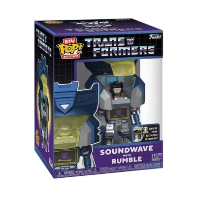 Image de Figurine Funko Bitty Bots Transformers Soundwave with Rumble