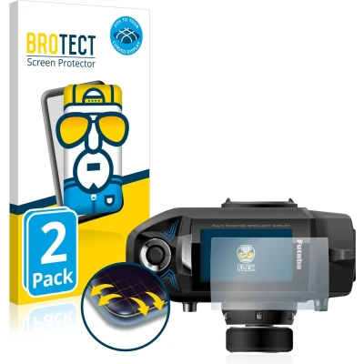 Afbeelding van BROTECT Screenprotector voor Futaba 4PM R304SB Folie Beschermfolie transparant volledig dekking (2 Stuks)