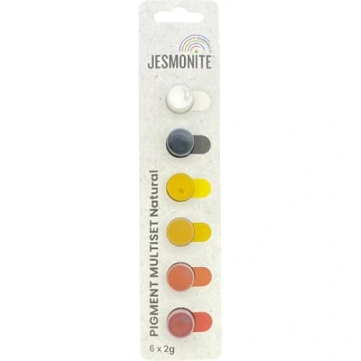 Afbeelding van Pigment multiset strip 6 colours 2g Natural