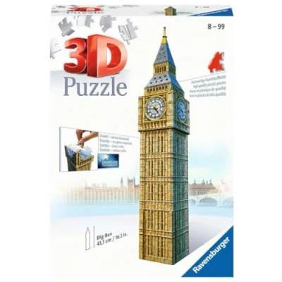 Afbeelding van Ravensburger 12554 Big Ben 3D Puzzle 216pc
