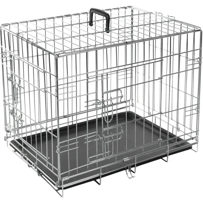 Afbeelding van Hondenbench Keo Zilver S 63 x 33 49 cm