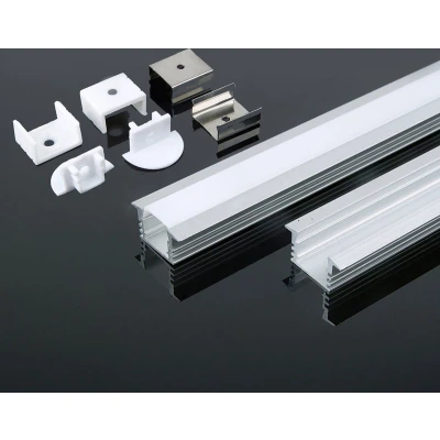 Afbeelding van V TAC VT 8115 LED Stripverlichting Montageset Zilver IP20