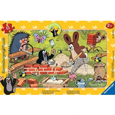 Afbeelding van Ravensburger 00.006.151 Vormpuzzel 15 stuk(s) Dieren