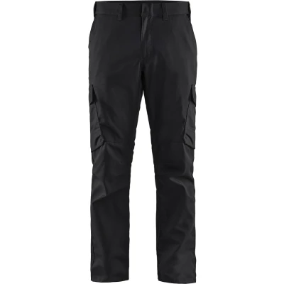 Afbeelding van Blaklader Industrie werkbroek stretch 1444 1832 Zwart D136