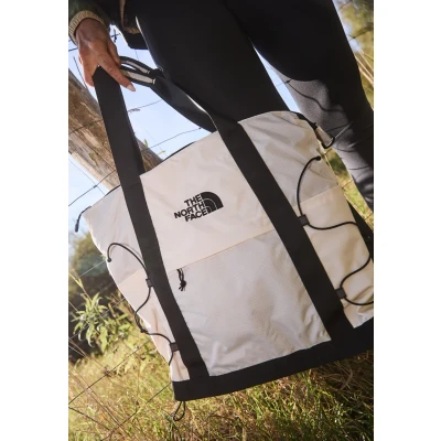 Afbeelding van The North Face Borealis TOTE Unisex Shopper Gardenia whitetnf blacknpf, Maat: One Size, white tnf black npf