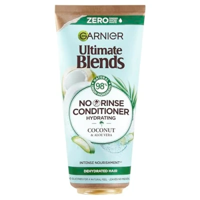 Afbeelding van Garnier Ultimate Blends Conditioner voor normaal haar, 98% natuurlijke ingrediënten, 100% veganistische formule, 200 ml
