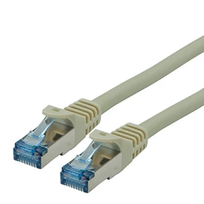 Afbeelding van ROLINE Patchkabel Cat.6A S/FTP (PiMF), Component Level, LSOH, grijs, 1,5 m