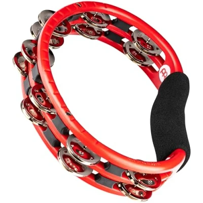 Afbeelding van Meinl Hand Tambourine TMT1R, Steel Jingles Tamboerijn