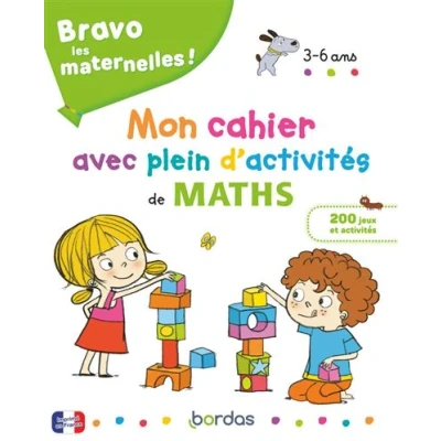 Image de Bravo les maternelles Mon cahier avec plein d&#039;activités de maths