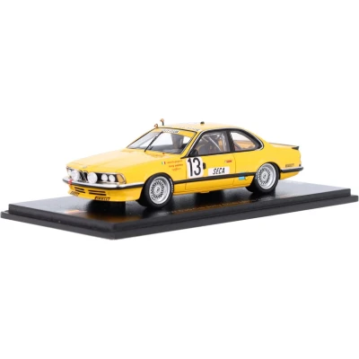 Afbeelding van BMW 635 CSi Spark Modelauto 1:43 1986 Tony Palma / Daniele Gasparri Spiffero Jolly Club Istria