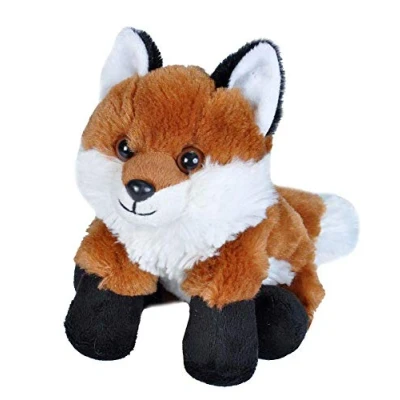 Afbeelding van Pluche dieren knuffels Vos van 18 cm Knuffeldieren vossen speelgoed