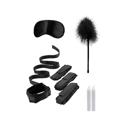 Afbeelding van Bed Boeien BDSM Kit Zwart