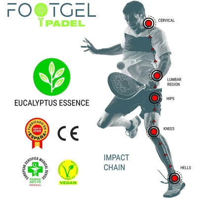 Afbeelding van Footgel inlegzolen voor padel maat 39 42