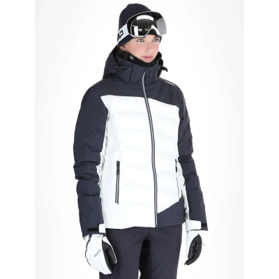 Afbeelding van CMP Woman Jacket ZIP HOOD Ski jas, Dames, Maat: 42, Bianco
