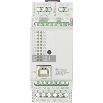 Afbeelding van Controllino MINI pure 100 000 10 PLC aansturingsmodule 12 V/DC, 24 V/DC