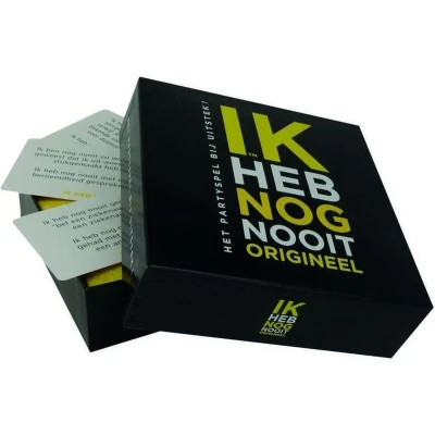 Afbeelding van Ik heb nog nooit... gezelschapsspel kaartspel voor volwassenen