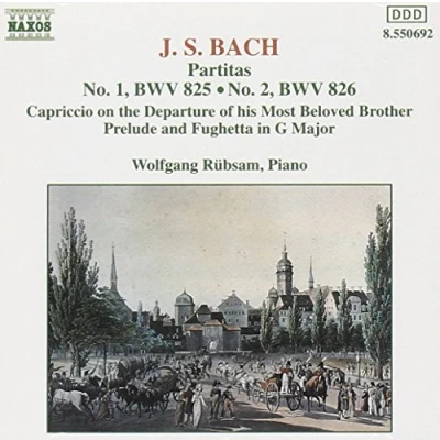 Afbeelding van Wolfgang Rübsam J. S. Bach: Partitas Nos. 1 And 2 (CD)