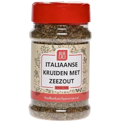 Afbeelding van Van Beekum Specerijen Italiaanse Kruiden Met Zeezout Strooibus 100 gram