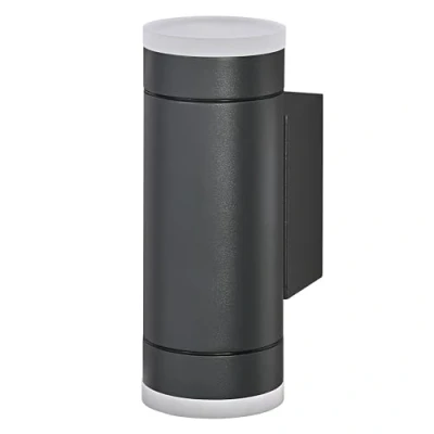 Afbeelding van LEDVANCE ENDURA CLASSIC IVE W buitenlantaarn, wandlamp, GU10, donkergrijs, aluminium, eenvoudige installatie, diffusor van glas of PMMA, beschermingsklasse IP65, indirecte verlichting