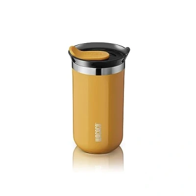 Afbeelding van Wacaco Octaroma Lungo Thermosbeker / Drinkbeker Amber Yellow 300ml