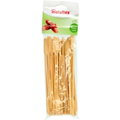 Afbeelding van Metaltex Bamboe Cocktailprikkers 20 Cm 50 Stuks