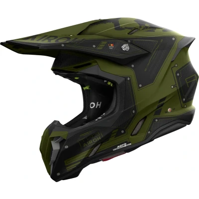 Afbeelding van Airoh Twist 3.0 Military Black Green L Maat Helm