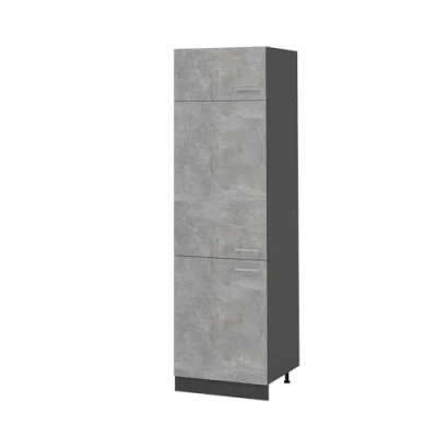 Afbeelding van Vicco Koelkast ombouwkast R Line, Beton/Antraciet, 60 cm
