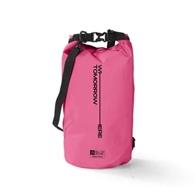 Afbeelding van Where Tomorrow PVC dry bag Style 02 10L roze