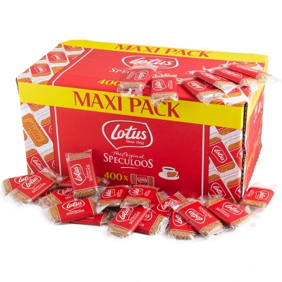 Afbeelding van Koekjes Lotus Biscoff speculoos 400 stuks