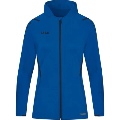 Afbeelding van JAKO Jas met kap Challenge Royal/marine