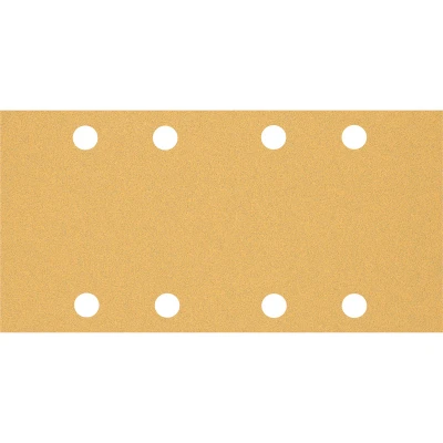 Image de BOSCH 2608900855 Feuille abrasive Expert C470 Best for Wood and Paint, 93 x 186 mm, grain 80, 8 trous (10 pcs)