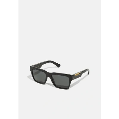 Afbeelding van Dolce&amp;Gabbana Unisex Zonnebril, Maat: 55, Black/dark grey
