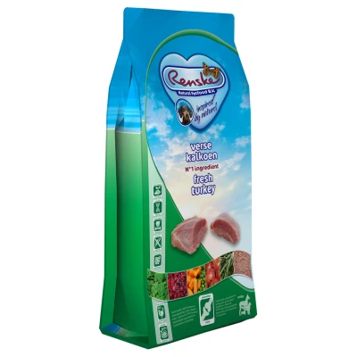 Afbeelding van Renske Super Premium Senior Kalkoen Graanvrij 12 KG (341900)