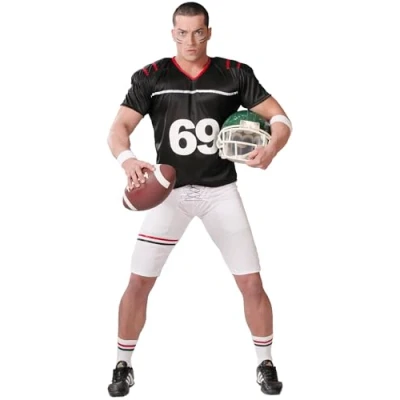 Afbeelding van Fiestas Guirca Quarterback 69 zwart XL (54 56)