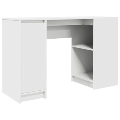 Afbeelding van vidaXL Bureau 120x42x76 cm spaanplaat wit