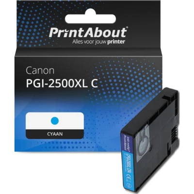 Afbeelding van Huismerk Canon PGI 2500XL C Inktcartridge Cyaan Hoge capaciteit