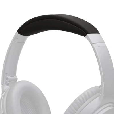 Afbeelding van kwmobile vervangende koptelefoon band geschikt voor BoseQuietcomfort 35 / QC35 Quietcomfort 45 QC45 hoofdband Hoofdtelefoon cover van kunstleer In zwart