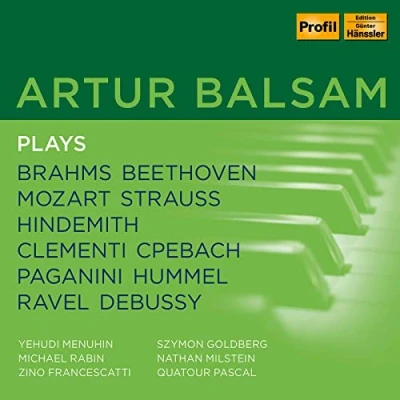 Afbeelding van Artur Balsam Plays Brahms, Beethoven, Mozart,. (10 CD)