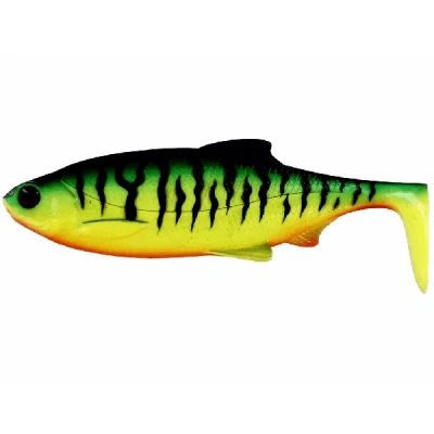 Afbeelding van Westin Ricky The Roach Shadtail 7cm (2pcs) Firetiger Dropshot