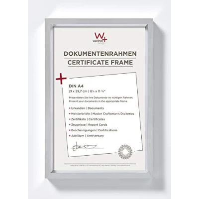 Afbeelding van Walther Steel Style Fotolijst Fotoformaat 21x29,7 cm Zilver