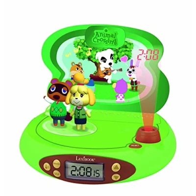 Afbeelding van ANIMAL CROSSING 3D projectorwekker met geluid