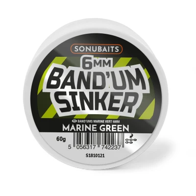 Afbeelding van Sonubaits Band’um Sinkers 6mm, 8mm, 10mm Marine Green 6mm