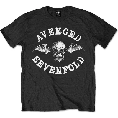 Afbeelding van Avenged Sevenfold Classic Death Bat Heren T shirt XXL Zwart