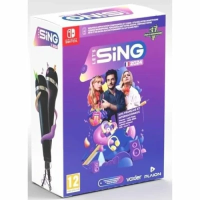 Image de Let&#039;S Sing 2024 Hit Francophones et Internationaux + 2 Microphones Nintendo Switch FR